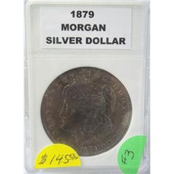 1879-P Morgan Silver Dollar PCGS MS-64