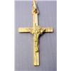 Image 2 : 14kt Gold Cross with Chain