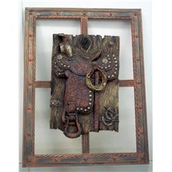 Wall Art Saddle