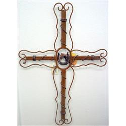 Metal Cross Wall Decor