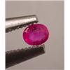Image 1 : .82 CT. PINK/RED RUBY GEMSTONE
