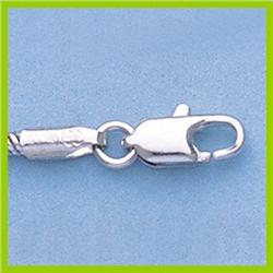 Genuine 16" 14kt Italian Gold-Yellow or White 1.7mm, Rd. Snake Chain Gauge:040, 8.9gr