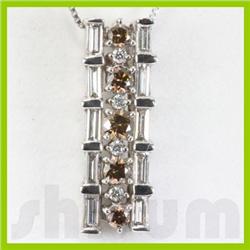 Genuine 1.13ctw Diamond Necklace 14K Gold 3.26g