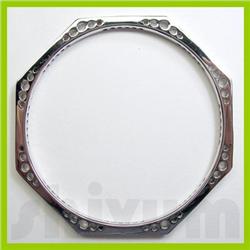 Genuine 4 ctw 14K Diamond Studded Fashion Bangle HI I1