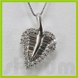 Genuine 0.88ctw Diamond Necklace 18k Gold 3.23g