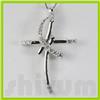 Image 1 : Genuine 0.45ctw Diamond Necklace 14K Gold 4.22g