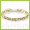 Image 1 : Genuine 0.38 ctw 14k Yellow Gold Ring 16" 1.28g