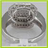 Image 2 : Genuine 1.01ctwPrincess cut Diamond Ring14kt White Gold