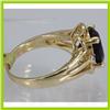 Image 2 : Genuine  2.57 ctw  Amethyst Ring  14KT Yellow Gold  Ring Size  6