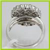 Image 2 : Genuine 1.53 ctw Tappered & Diamond Ring 18kt Gold-White 