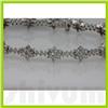 Image 2 : Genuine 4.51ctw Diamond Bracelet 14K White Gold 