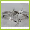 Image 2 : Genuine 0.32 ctw Diamond Ring 14K White Gold