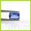 Image 1 : Genuine Natural 2.65 ctw Tanzanite Cushion Cut AAA 7x9mm