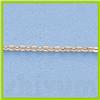 Image 2 : Genuine 16" 14kt Italian Gold-Yellow or White 1.3mm, D/C Circle Link Chain Gauge:030, 1.6gr