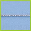 Image 2 : Genuine 16" 14kt Italian Gold-Yellow or White 0.9mm, Rd.  D/C Cobra Chain :2.6gr
