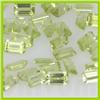 Image 2 : Natural Peridot Emerald Cut 4x6mm 61.5ctw @3.5USD/ct