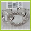 Image 1 : Genuine 0.39 ctw 18k Diamond White Gold Ring 