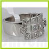 Image 2 : Genuine 0.74 ctw Diamond Ring 14K White Gold