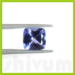 Genuine Natural 2.62 ctw Tanzanite Square Cut AAA 8x8mm