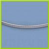 Image 1 : Genuine 14kt Italian 3mm, Omegas Half Round, 18.9gr