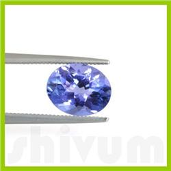 Genuine Natural 2.12 ctw Tanzanite Oval Cut AAA 8x10mm