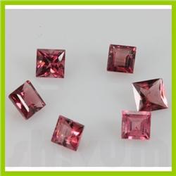 Natural Pink Tourmaline Princess Cut 4.5x4.5mm 72 pcs per lot 36.13ctw @ 65USD/ct