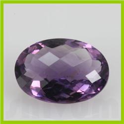 Natural Amethyst Opal Cut 11x15mm 6.02ctw @3USD/ct