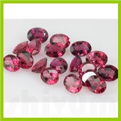 Natural Pink Tourmaline Oval Cut 7x9mm 15 pcs per lot 27.72ctw @60USD/ct