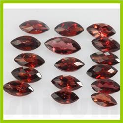 Natural Red Garnet Marquise Cut AAA 7x7mm 15 pcs per lot 46.28ctw @ 8USD/ct