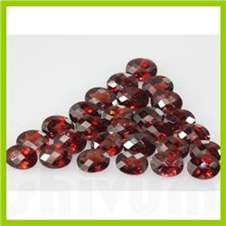 Natural Red Garnet Oval Cut AAA 6x8mm 38 pcs per lot 58.53ctw @ 6USD/ct