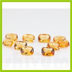 Natural Citrine Emerald Cut 11x15mm 77.41ctw @3.5 USD/ct