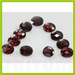 Natural Red Garnet Oval Cut AAA 8x10mm 15 pcs per lot 52.45ctw @ 12USD/ct