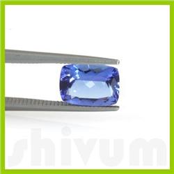 Genuine Natural 2.25 ctw Tanzanite Cushion Cut AAA 7x9mm