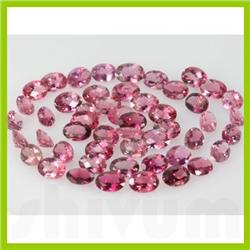 Natural Pink Tourmaline Oval Cut Extra Fine 4x6mm 76 pcs per lot 30ctw @45USD/ct