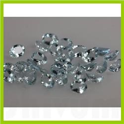 Natural Aqua Marine Oval Cut AAA 5x7mm 29 pcs per lot 20.26ctw @ 25 USD/ct