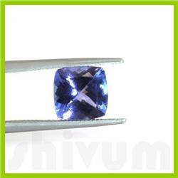 Genuine Natural 2.12 ctw Tanzanite Square Cut AAA 8x8mm