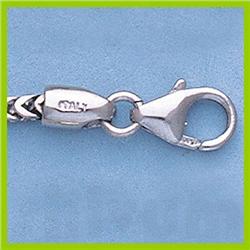 Genuine 16" 14kt Italian Gold-Yellow or White 1.9mm, Franco  Chain Gauge:060, 10.3gr