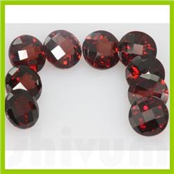 Natural Red Garnet Round Cut AAA 8x8mm 9 pcs per lot 22.06ctw @ 5USD/ct