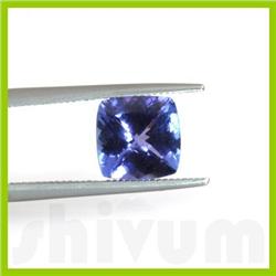 Genuine Natural 2.58 ctw Tanzanite Square Cut AAA 8x8mm