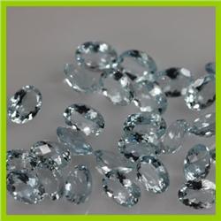Natural Aqua Marine Oval Cut AA 7x9mm 8 pcs per lot 13.54ctw @ 10 USD/ct