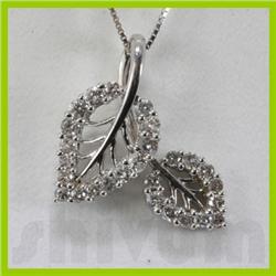 Genuine 0.74ctw Diamond Necklace 18k Gold 3.60g