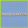 Image 2 : Genuine 16" 14kt Italian Gold-Yellow 2.3mm, Figaro Chain Gauge:060, 4.4gr