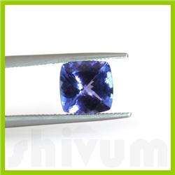 Genuine Natural 2.12 ctw Tanzanite Square Cut AAA 8x8mm