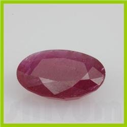 Natural RubyOval Cut 9x11.5mm 1 pc per lot 3.97ctw @ 400USDD/ct