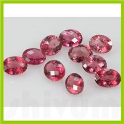 Natural Pink Tourmaline Oval Cut 7x9mm 10 pcs per lot 18.72ctw @100 USD/ct