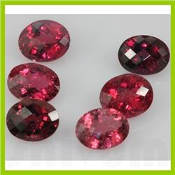 Natural Pink Tourmaline Oval Cut 8x10mm 4 pcs per lot 9.77ctw @100 USD/ct