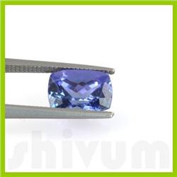 Genuine Natural 2.15 ctw Tanzanite Cushion Cut AAA 7x9mm
