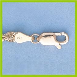 Genuine 16" 14kt Italian Gold-Yellow 4.0mm, D/C  Rope Chain Gauge:D/C or Reg.,  20.5gr