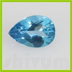 Natural Blue Topaz Pear Cut 5x10mm 20.95ctw @3 USD/ct