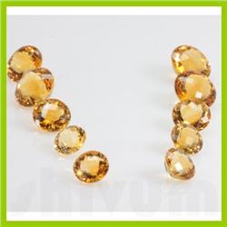 Natural Citrine Opal Cut 10x14mm 59.33ctw @3USD/ct